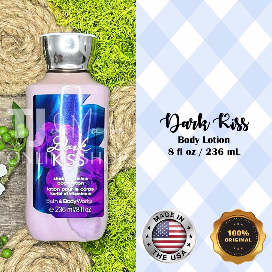 [ORIGINAL] Bath and Body Works Dark Kiss Body Lotion Lazada PH
