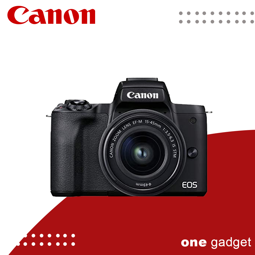 Canon EOS M50 Mark II Mirrorless Digital Camera with 1545mm Lens