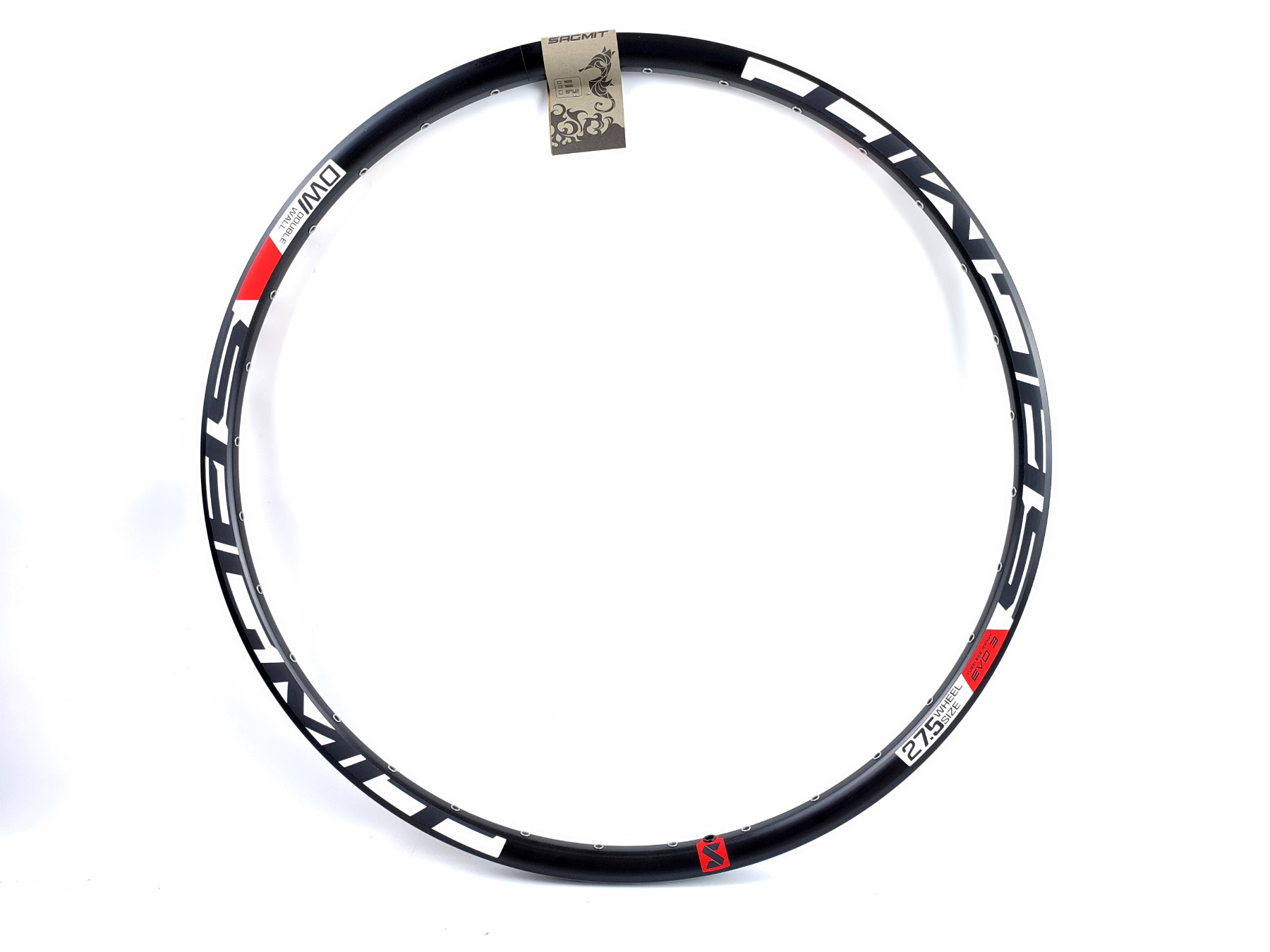 BKAT 2PCS Sagmit Evo Rim Tubeless Ready Double Wall Bicycle Rim