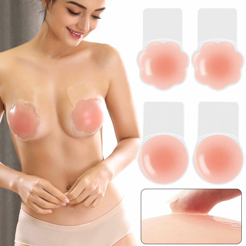 Silicone Pasties Breast Lift Invisible Breast Petals Silicone