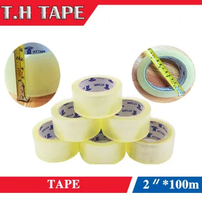 hot HT.TAPE 100M Clear Packing Tape Hight Quality Packing Tape