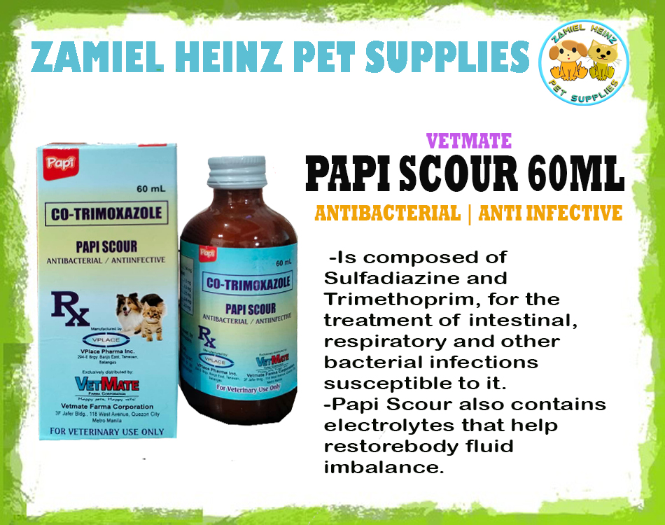 PAPI SCOUR 60mL COTRIMOXAZOLE Lazada PH