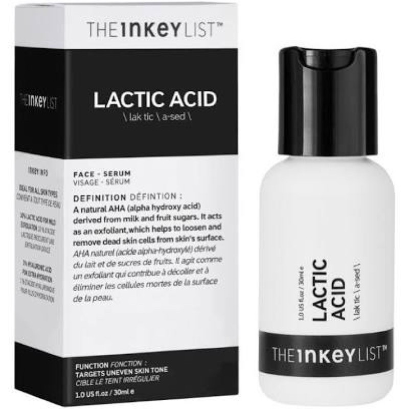 The Inkey List Lactic Acid Face Serum 30ml Lazada Ph