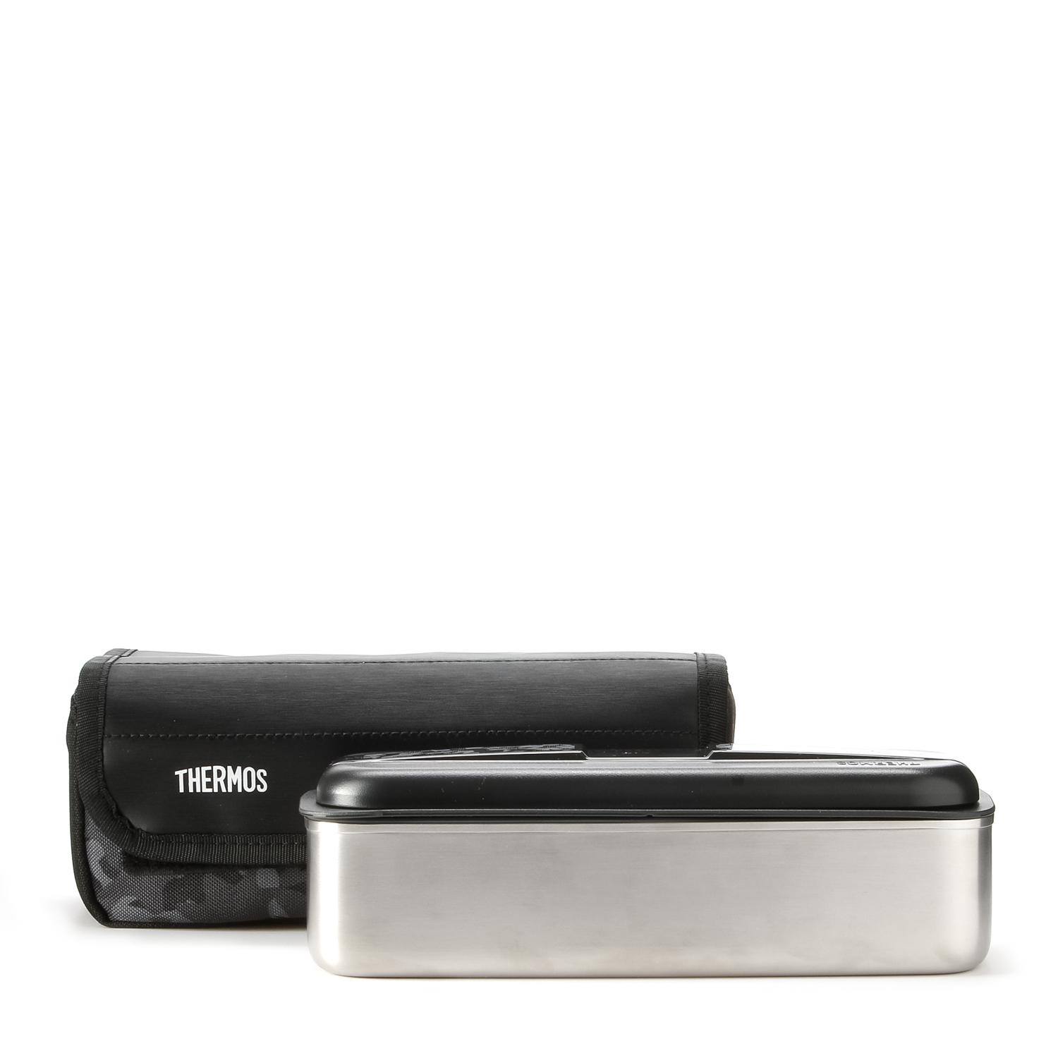 Thermos 2layer Rectangular Stainless Food Container 1100ml review and