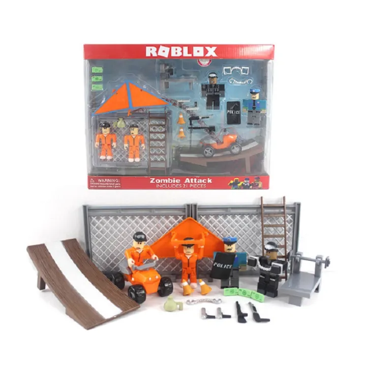 roblox zombie attack large playset