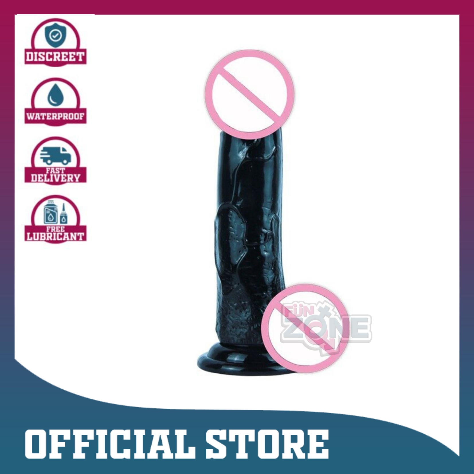 Funzone 6 inch Soft Real Like Penis