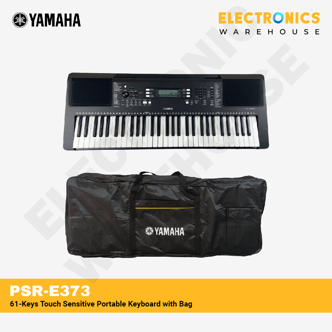 Yamaha PSRE373 61Keys TouchSensitive Portable Keyboard with Xtype