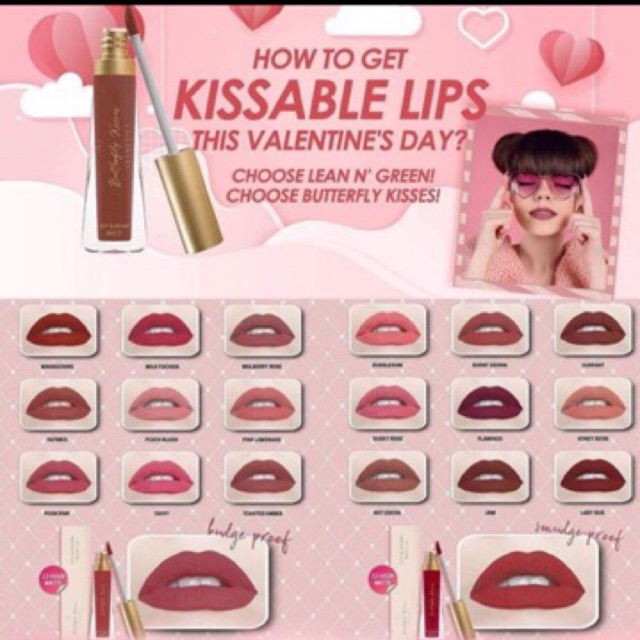 butterfly kisses lipstick