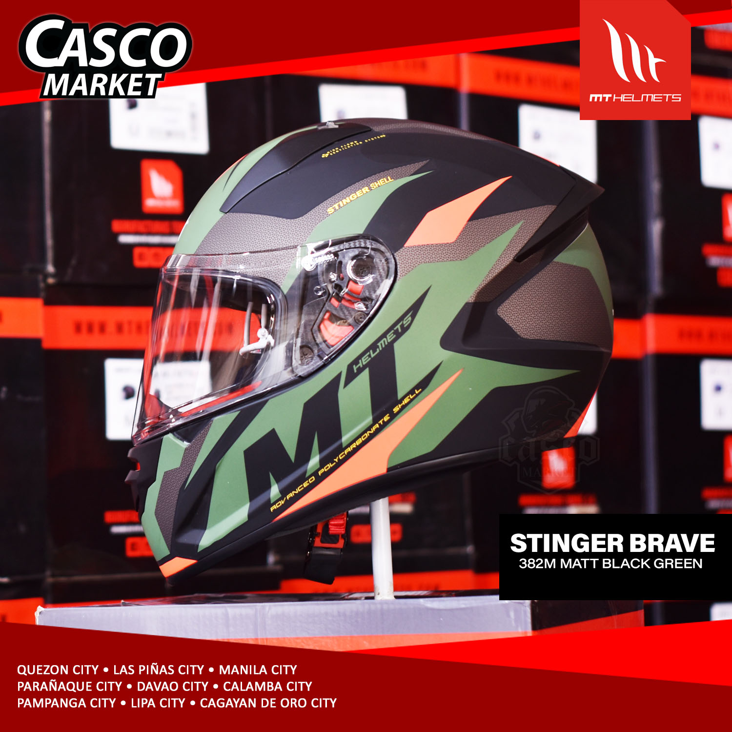 Mt stinger hot sale brave matt helmet