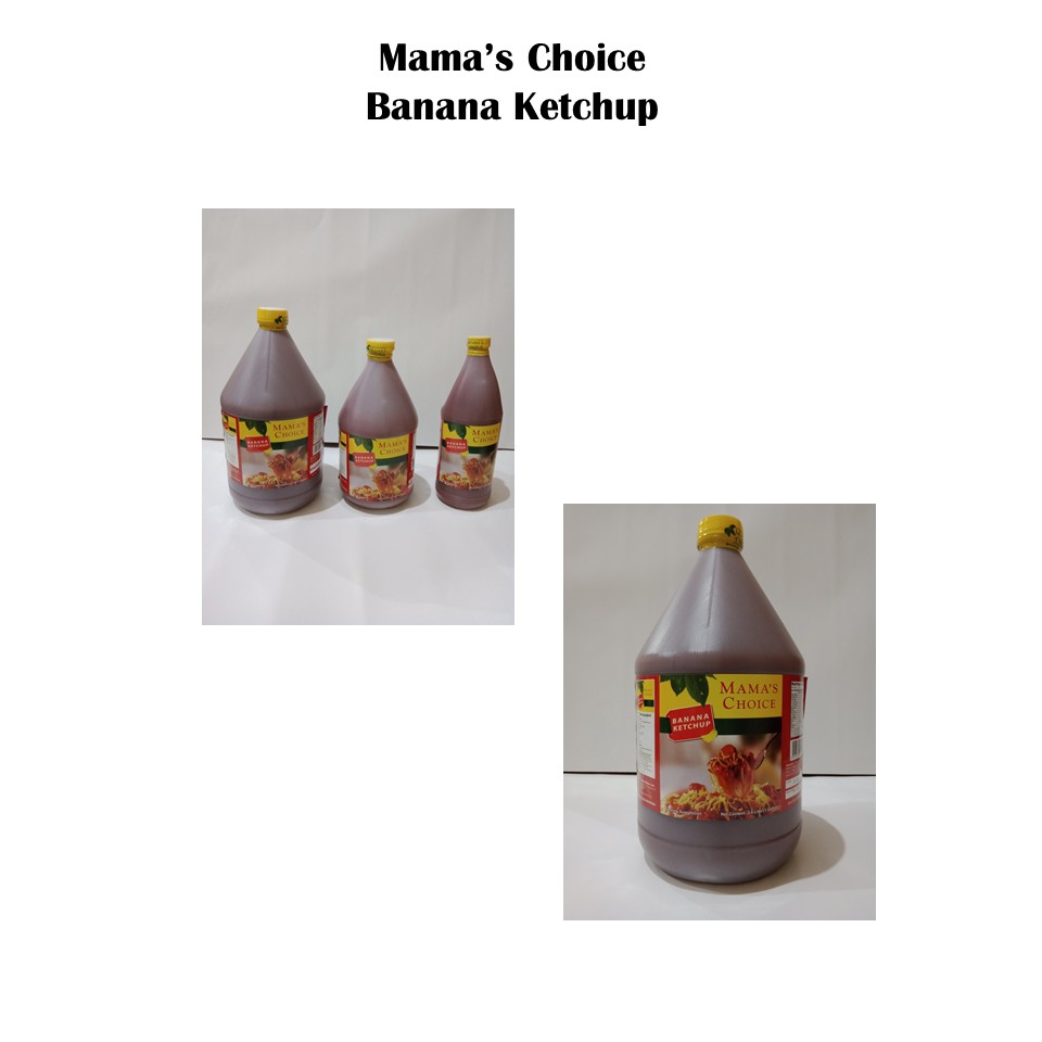 Mama's Choice Banana Ketchup (1 gallon) Lazada PH