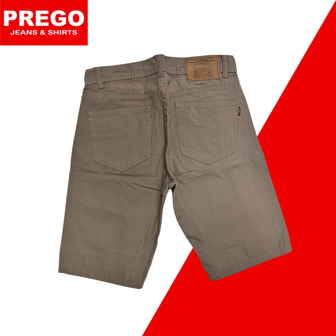 PTC2-4506 Men's Tokong Short Dark Khaki by Prego Jeans | Lazada PH