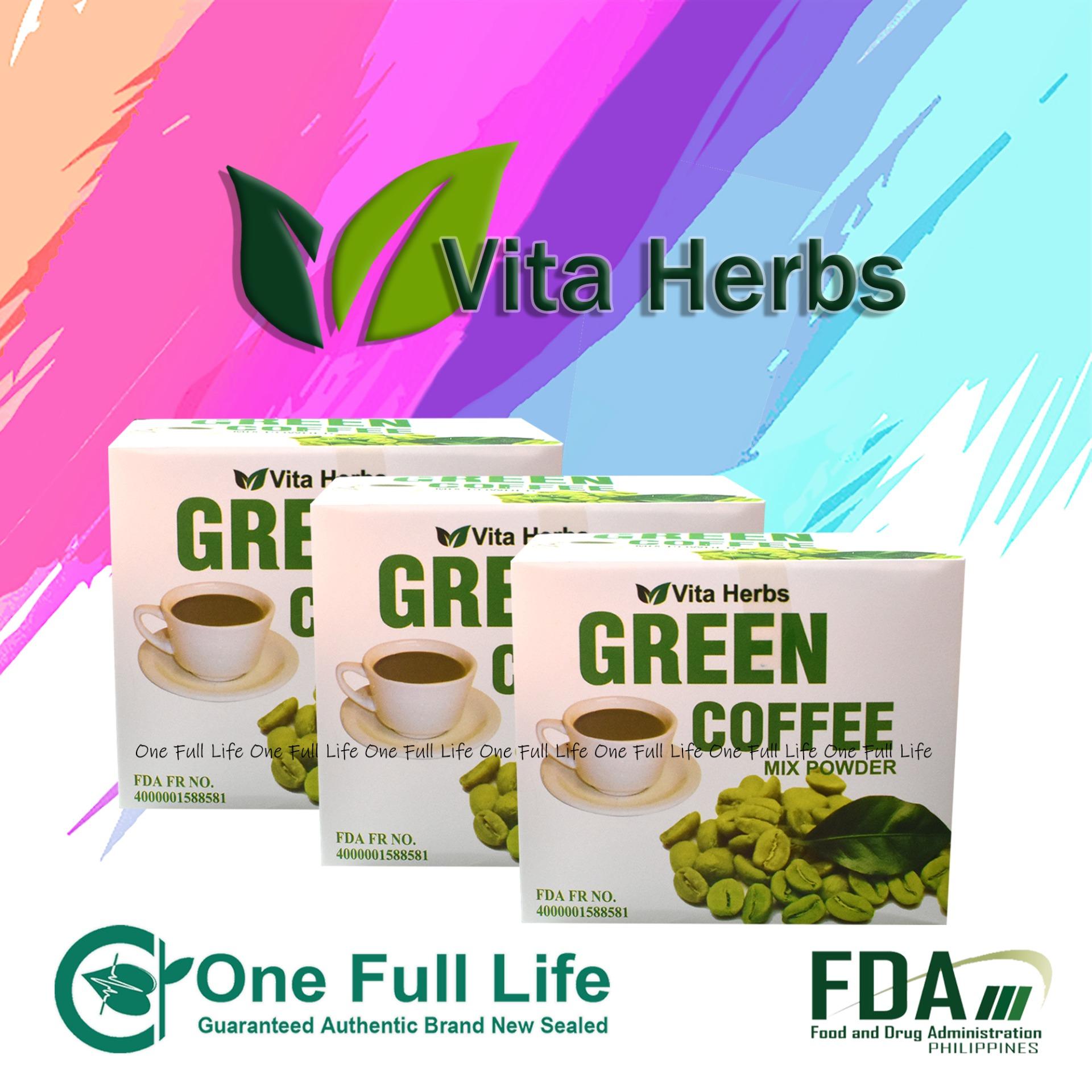 Vita Herbs GREEN Coffee x 3 BOXES Lazada PH