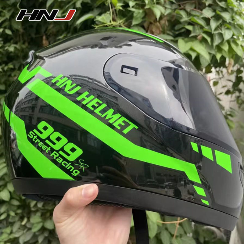 HNJ 902 Motorcycle Helmets Full face for mens single Visor motors