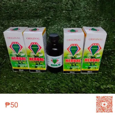 Snc Herbal Menthol Oil 60 ml ORIGINAL