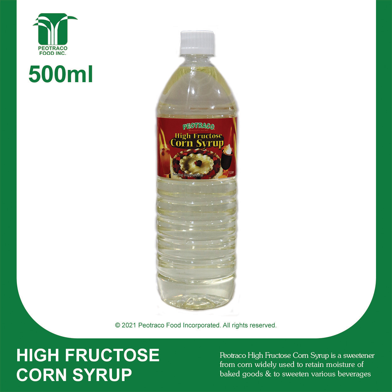 Peotraco High Fructose Corn Syrup 500ml Lazada Ph