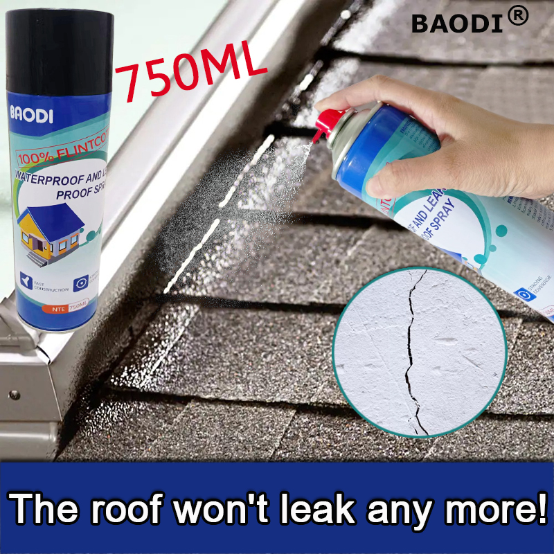 【Repair cracks, waterproof】750MLwaterproof spray sealant，High ...