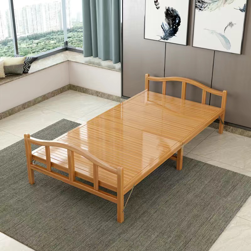 Folding bed Home Furnitures Bamboo Bed Folding Bed cool bed Hard board