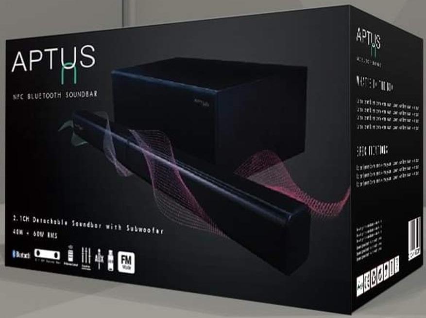 aptus bluetooth soundbar