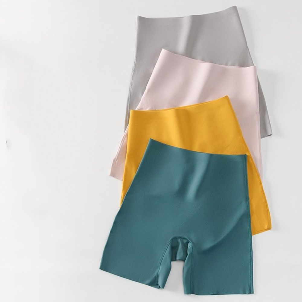 Ice Silk Boxer Panties Seamless Shorts 
