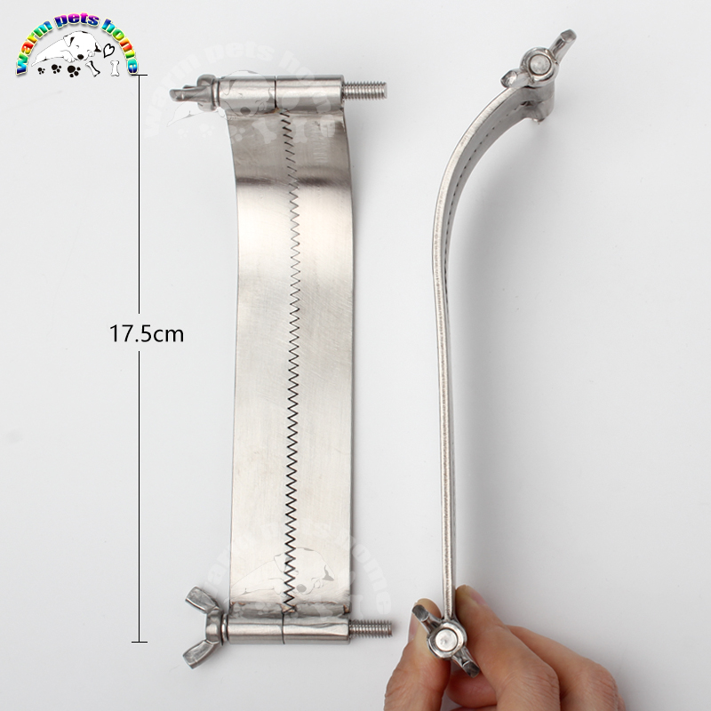 Ear Cropping Guide Clamp with Teeth Pitbull Dog Ear Cropping Tools