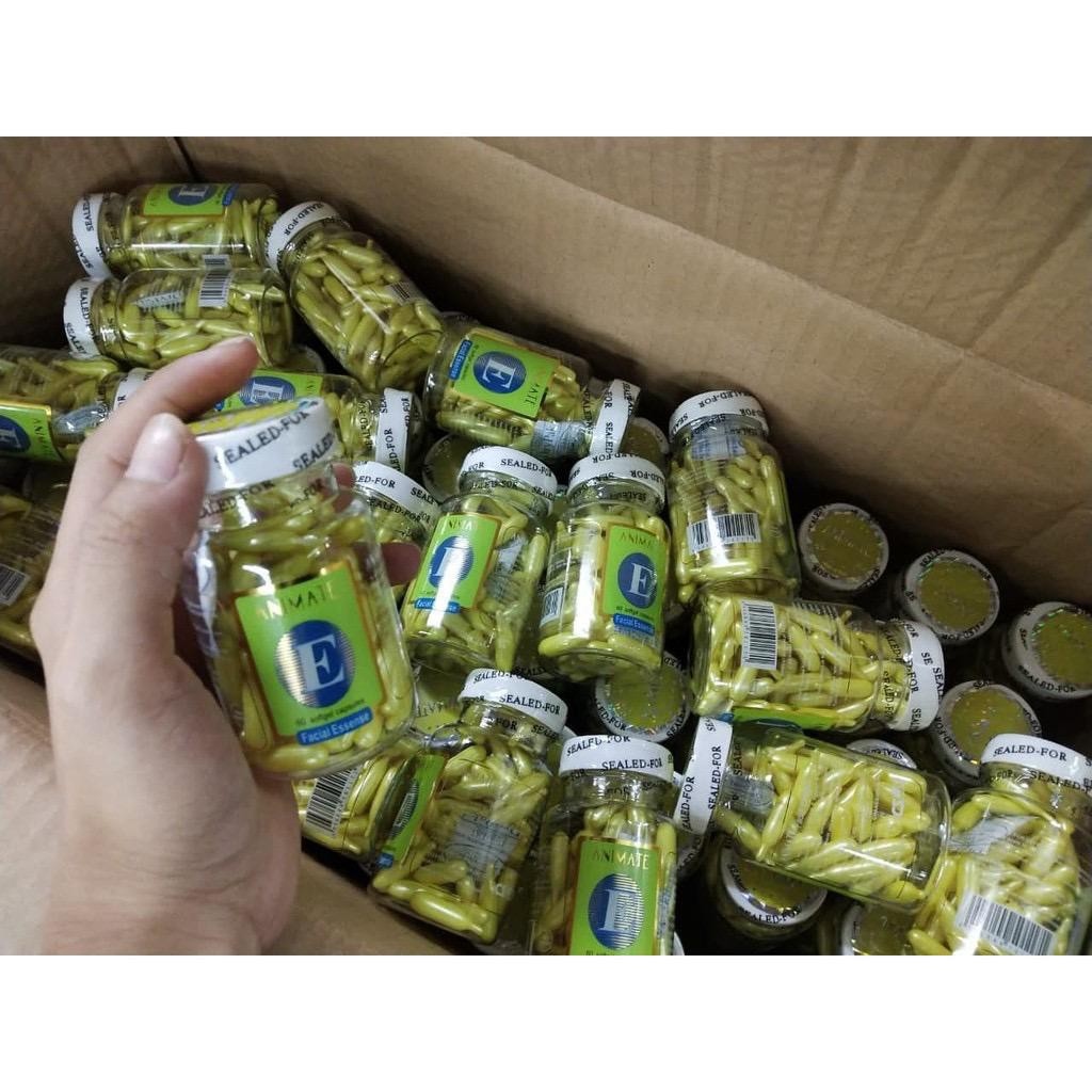 Animate Vitamin E Facial Essense Face Serum for Skin Care 60 Capsules