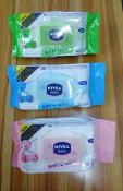 Set of 3 baby wipes