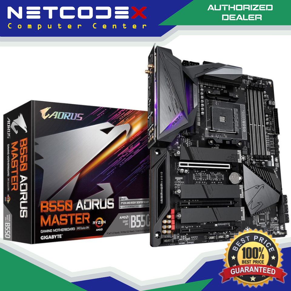 Motherboard Aorus Master B550 Aorus Master B550 Aorus Pro Ac