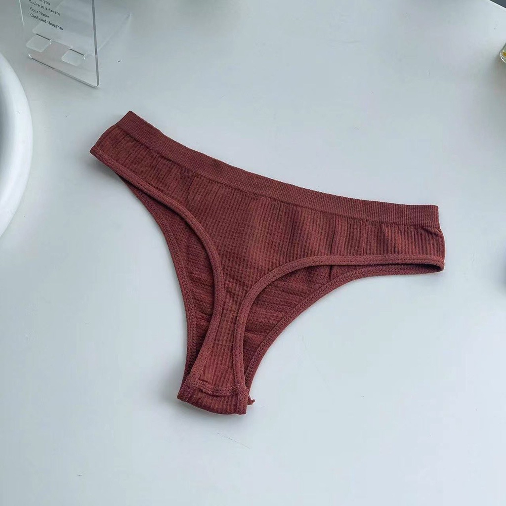 Women sexy thong bikini Tback thread Ladies briefs panty