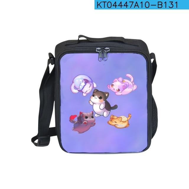 Girls Aphmau 3D Insulated Lunch Bag School Picnic Travel Snack