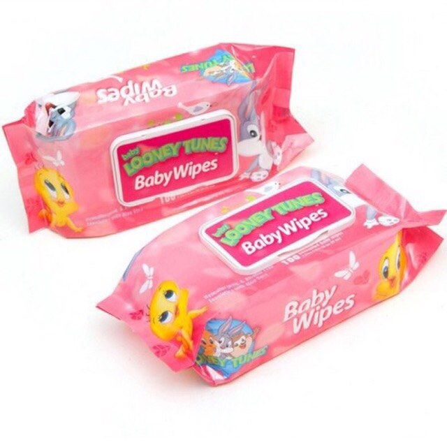 baby looney tunes baby wipes