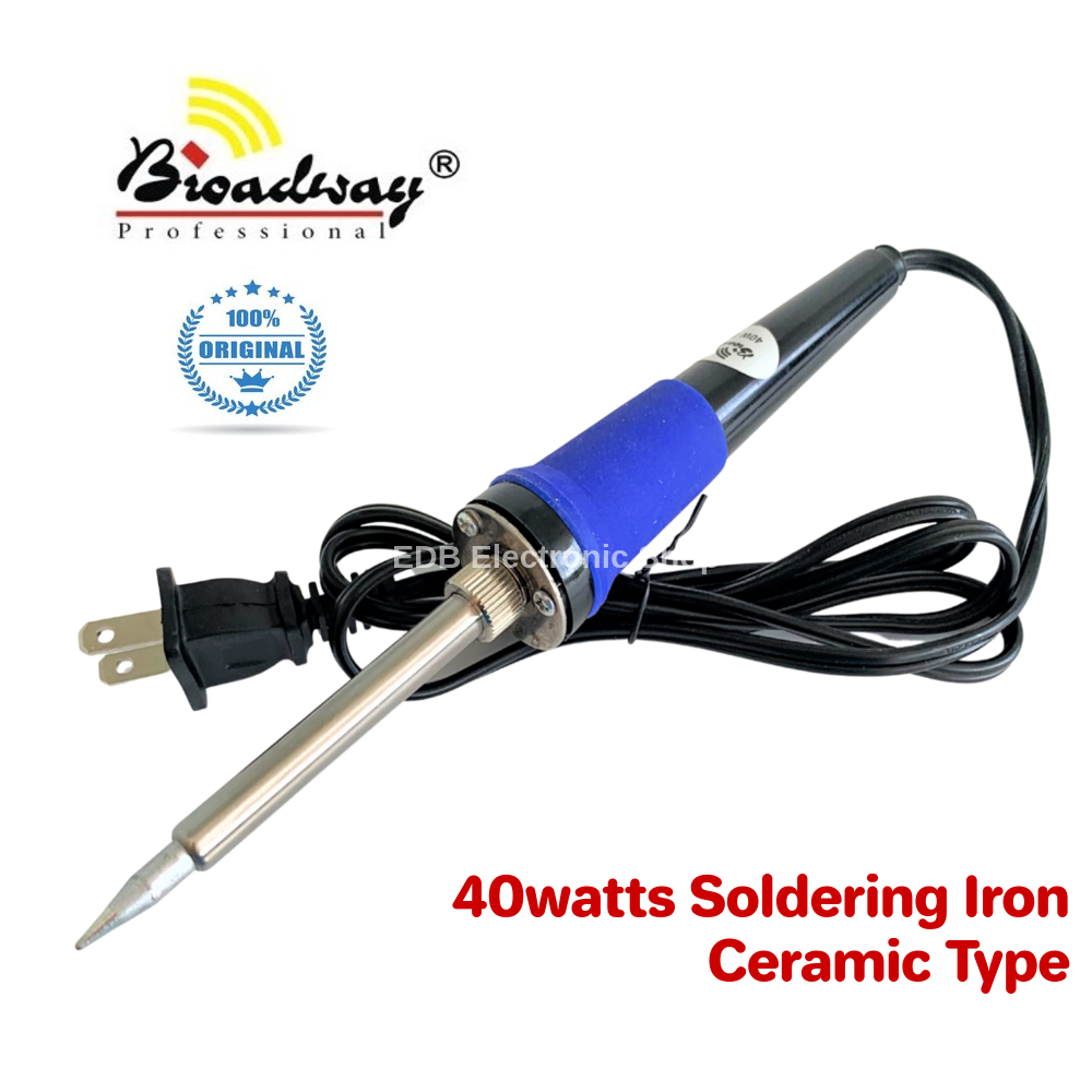 Broadway 40watts Soldering iron Ceramic type Iron Heavy Duty 40 watts