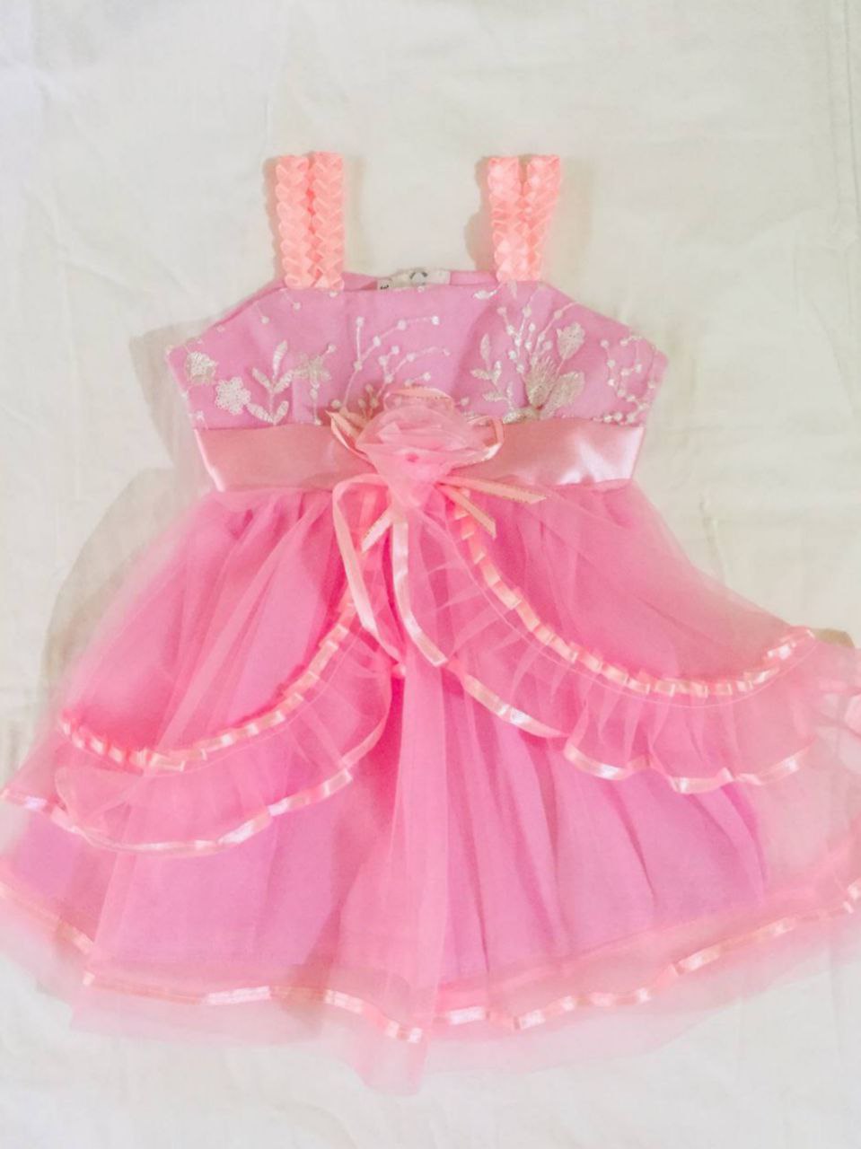 Baptismal dress for baby girl 06 months / Christening dress