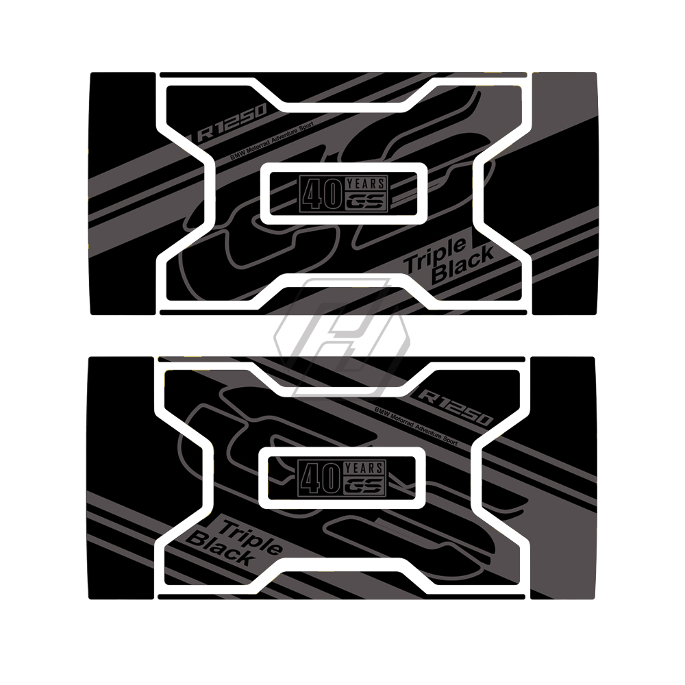 Motorcycle Side Panniers Sticker trunk decorate Decal For BMW Motorrad ...