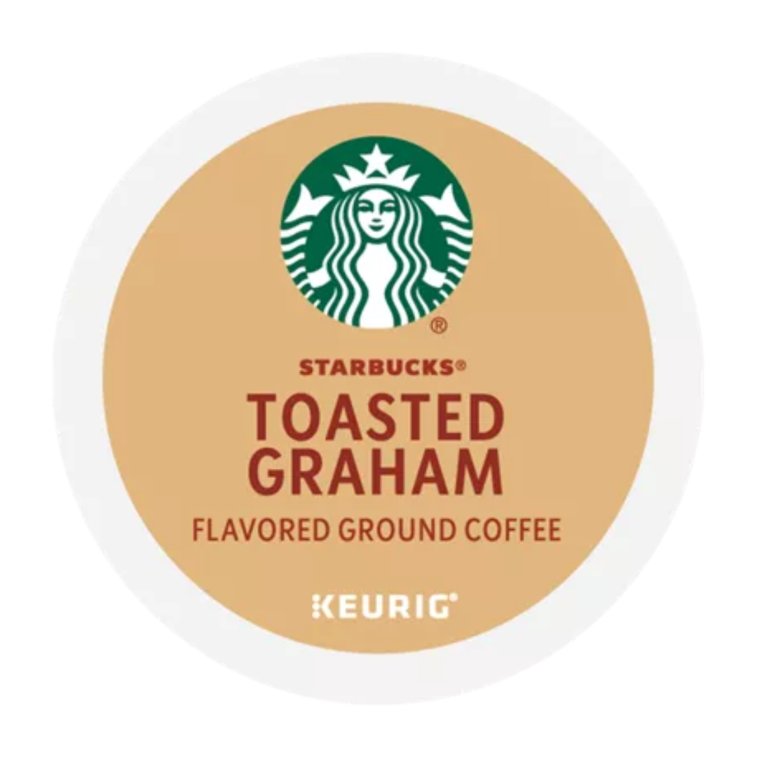 Starbucks Toasted Graham Flavored K-Cup Coffee Pods for Keurig Brewers ...