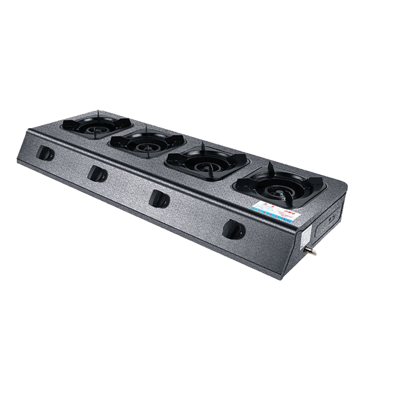 JINDIN 4 Burner Gas Stove Honeycomb Gas Stove Commercial 4 Burner Gas