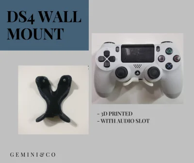 PS4: DS4 Controller Wall Mount