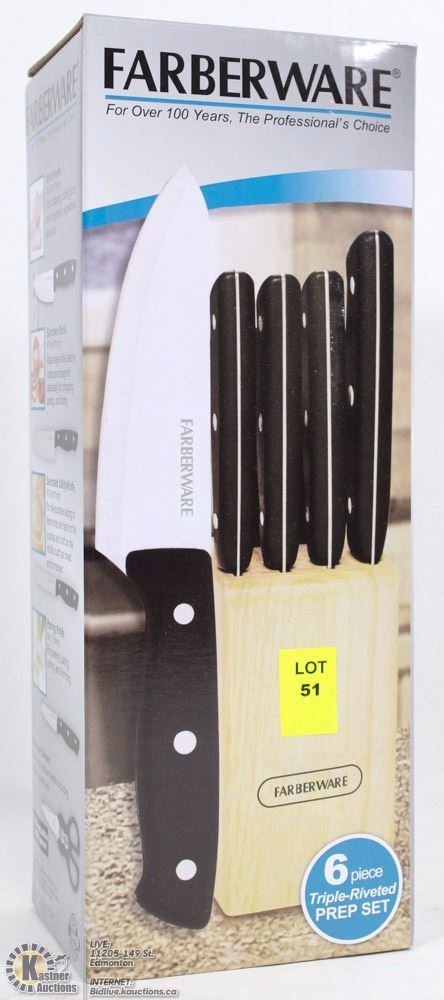 farberware 6 piece knife set