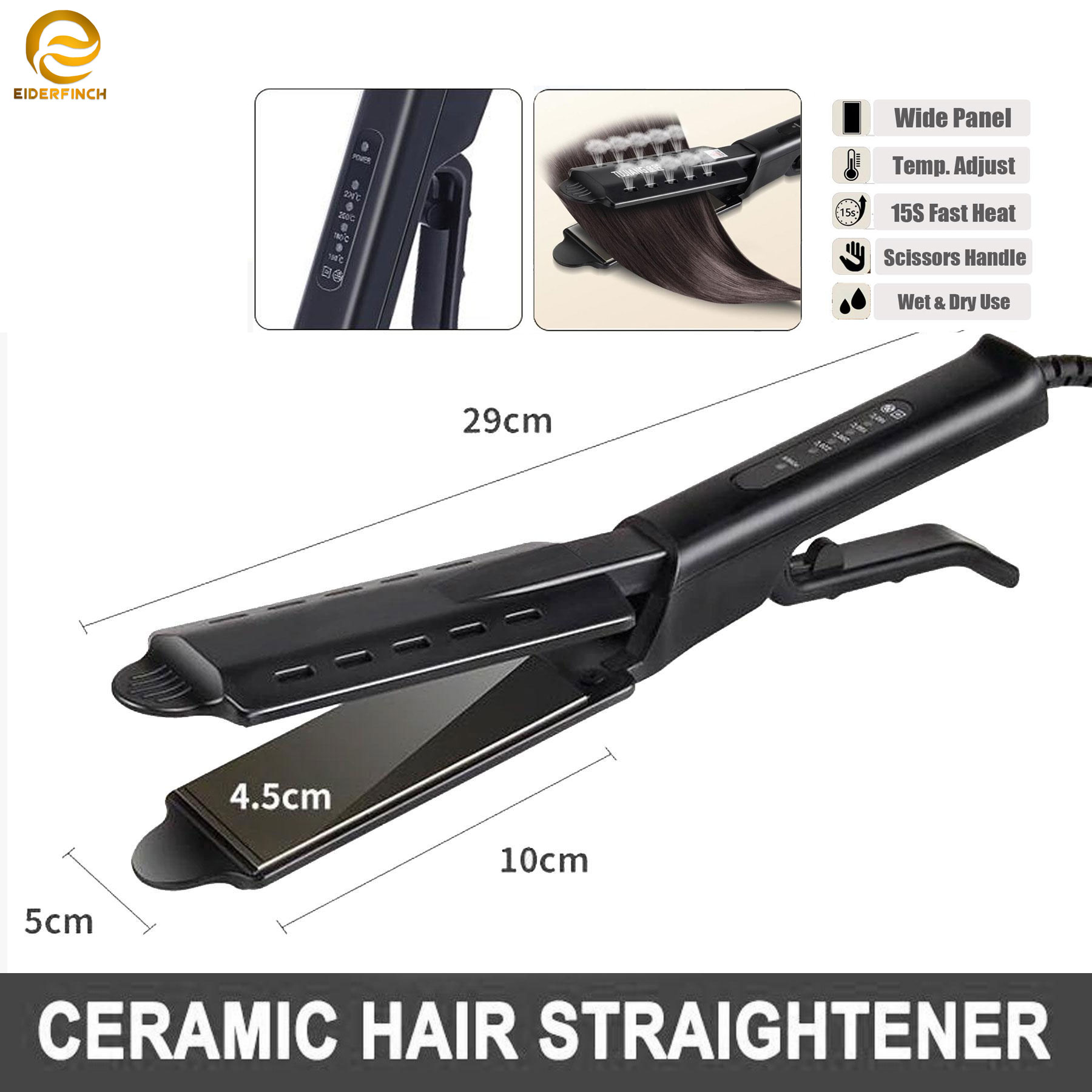 Ion One Stroke Flat Iron