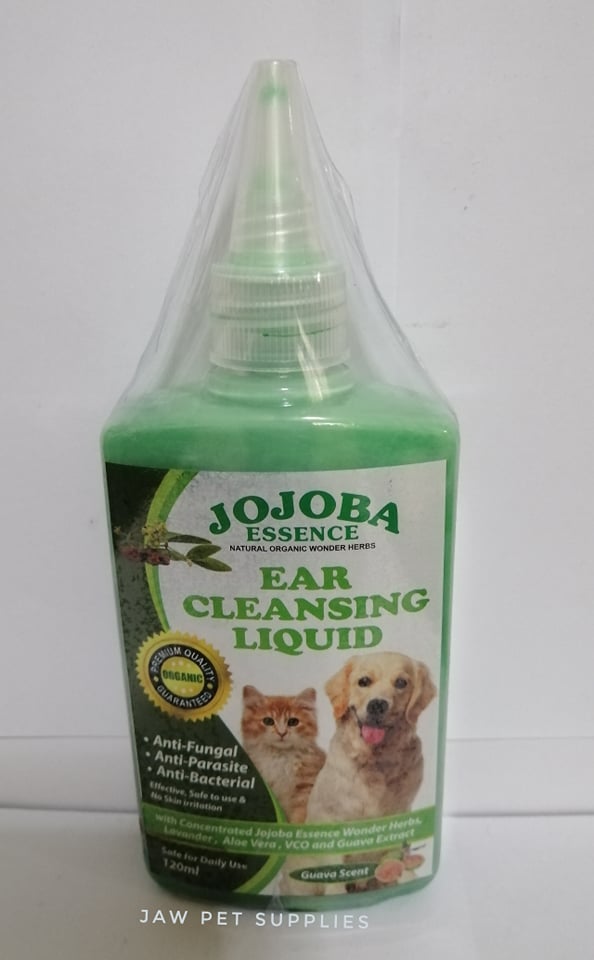 Jojoba Essence Ear Cleansing Liquid For Dogs And Cats Guava Scent 120 Ml  (Green) | Lazada Ph
