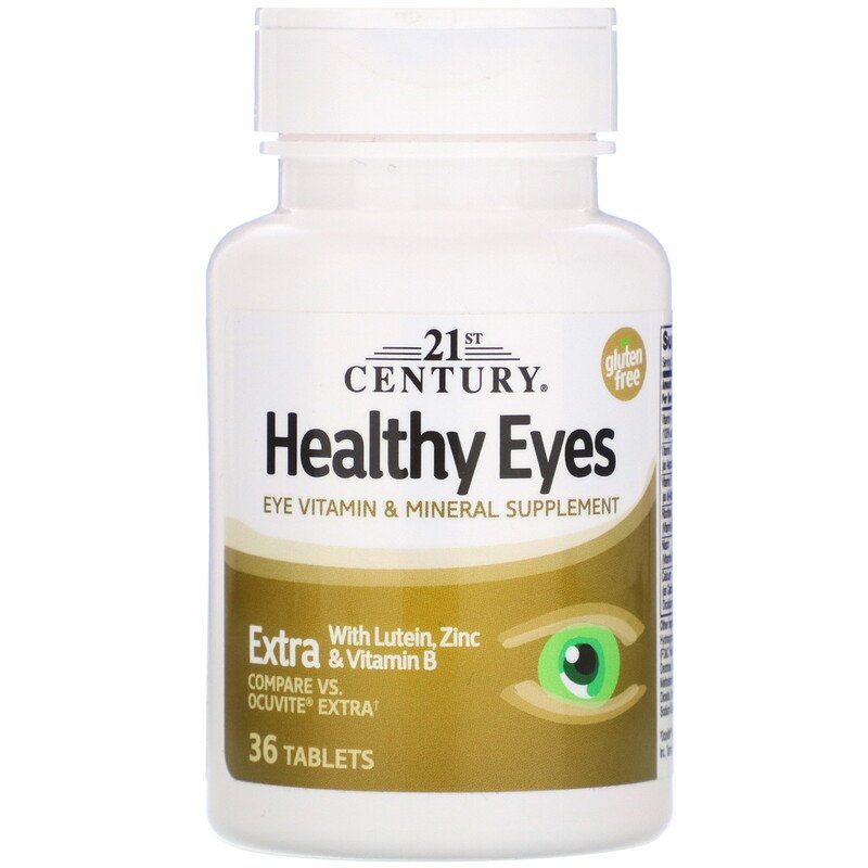 21st Century, Healthy Eyes, Lutein and Antioxidants / Lutein