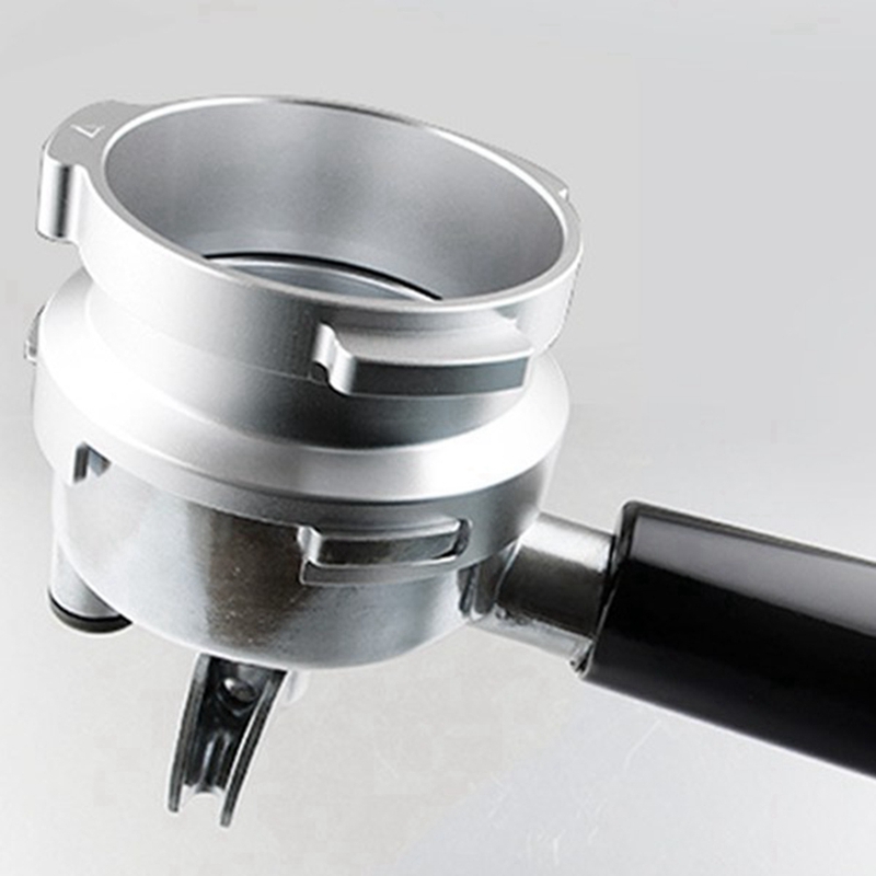 58mm Coffee Powder Receiving Dosing Ring Rotatable Aluminum Alloy Loop ...