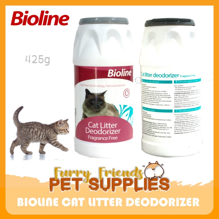 BIOLINE CAT LITTER DEODORIZER 425g Lazada PH