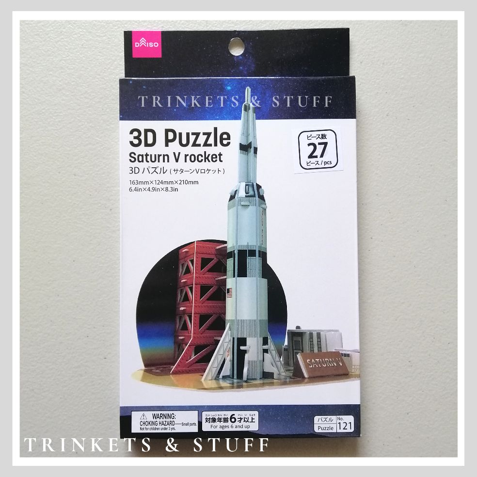 3D Puzzle Pop Out World Space Shuttle 25pcs 
