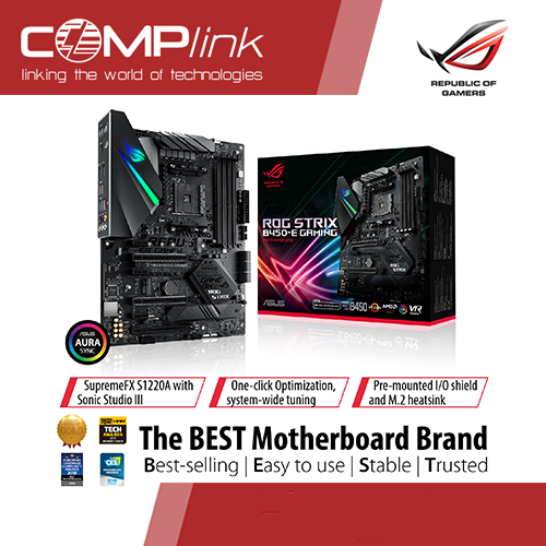 Asus Strix B450e Gaming ASUS STRIX B450-E Gaming Motherboard Asus