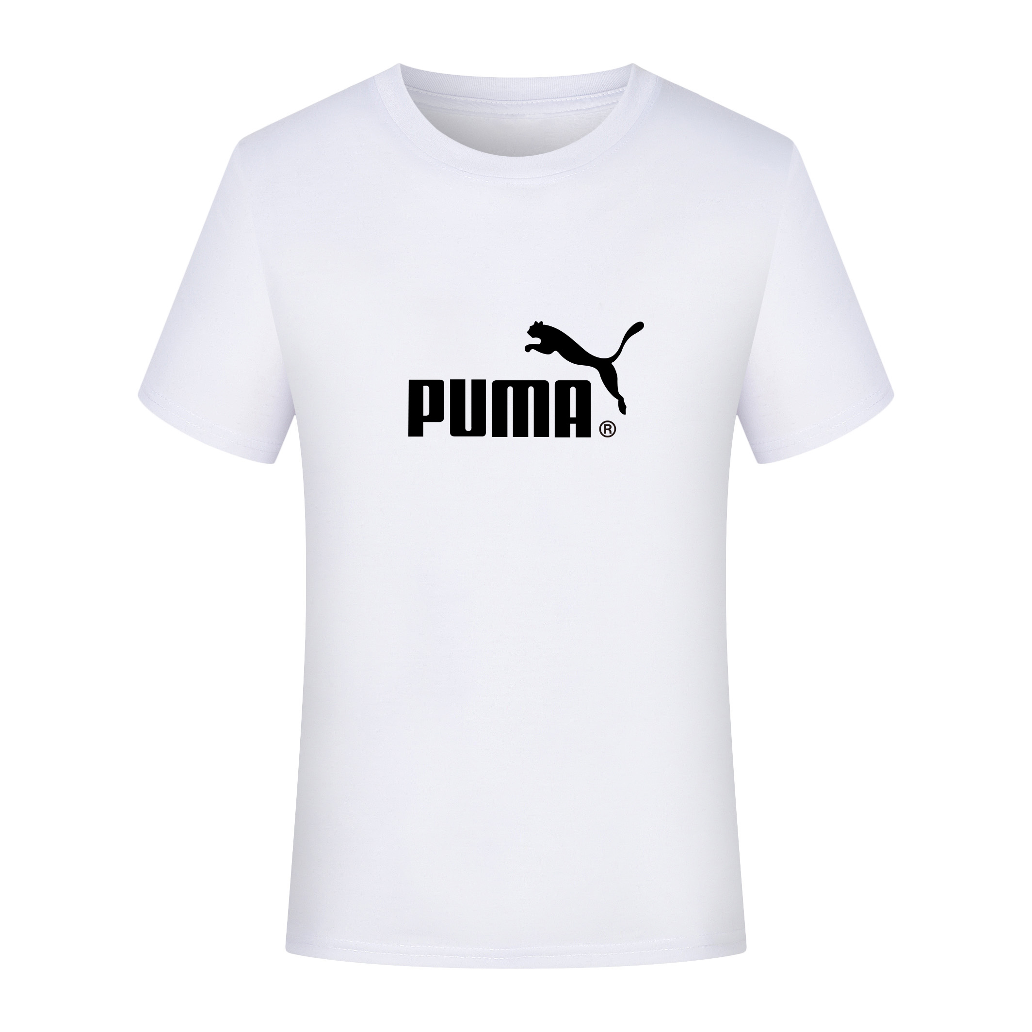 white puma t shirt mens