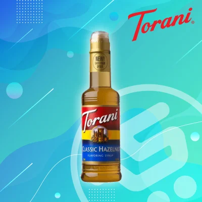 375mL Torani Classic Hazelnut Syrup