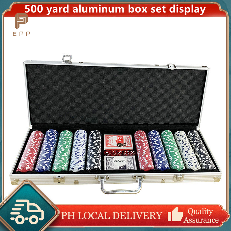 Sports In Style Poker Game Poker Chips Set 500pcs Lazada PH