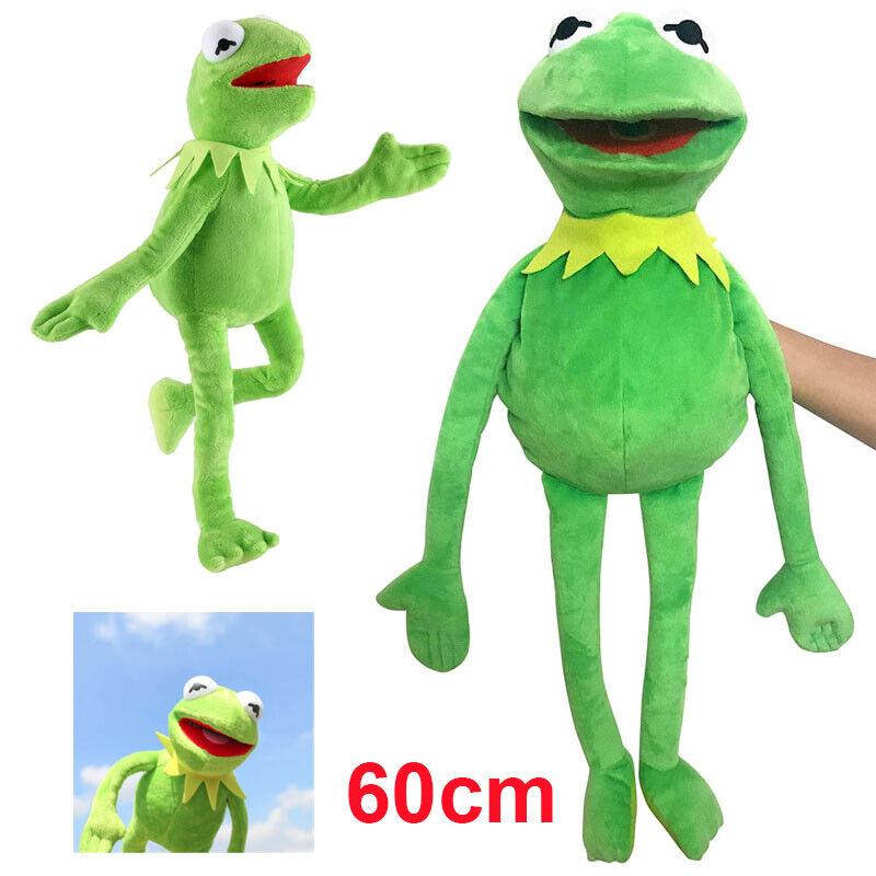 [COD]60cm(23.6in) Kermit Frog Hand Puppe 60cm Sesame Street Full Body ...