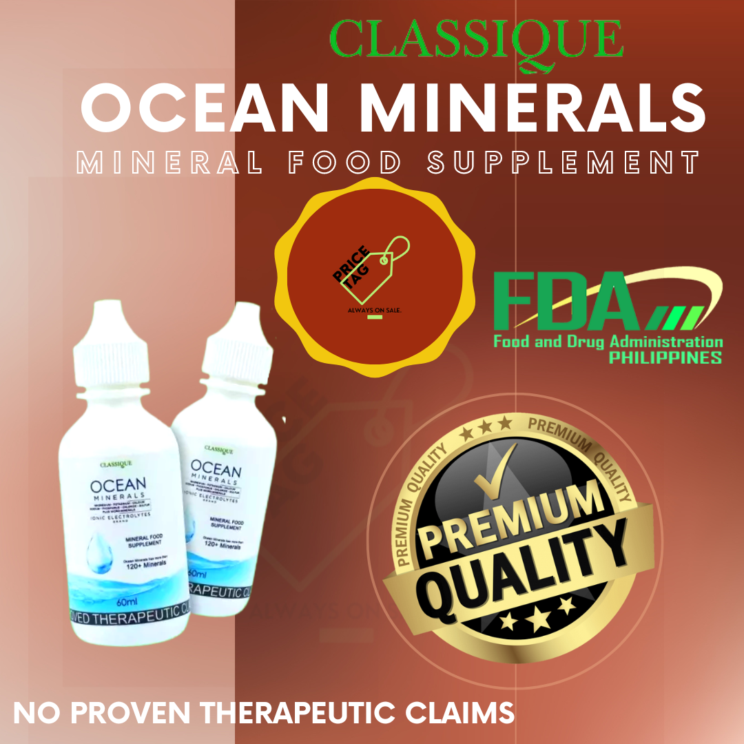 Ocean Minerals Ionic Electrolytes 60ml Lazada PH