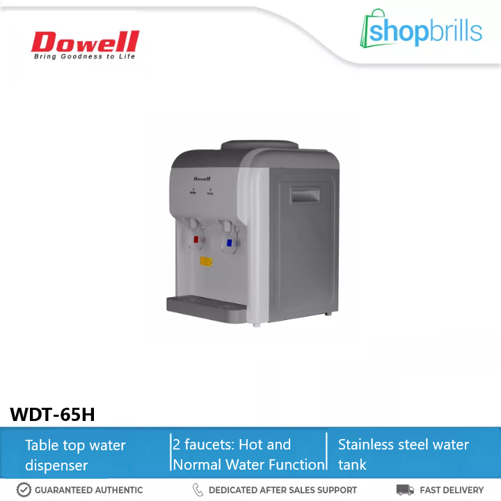 Dowell WDT65H Table top water dispenser Lazada PH